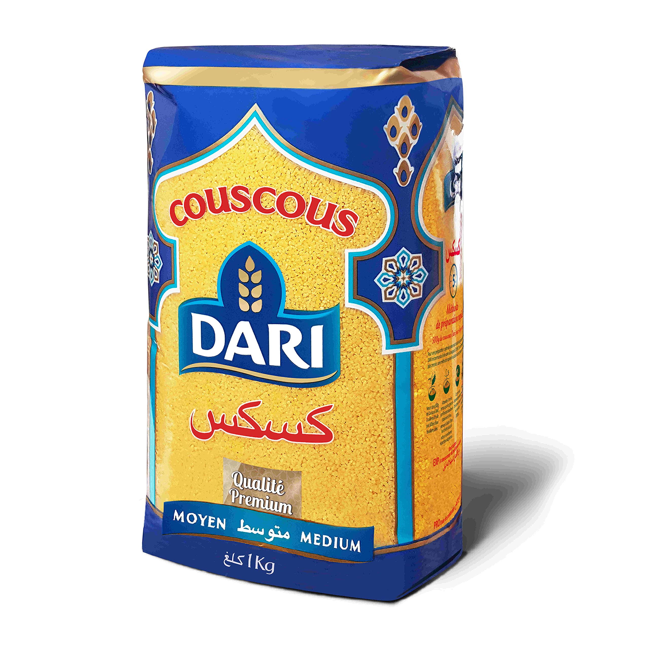 Dari Moroccan Couscous Medium (Pack of 1) 2.2lb